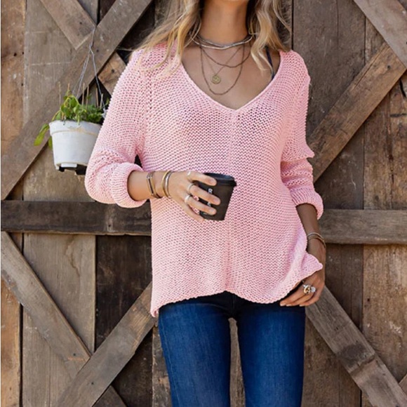 NWT wooden ships Maui V sweater - Picture 9 of 10